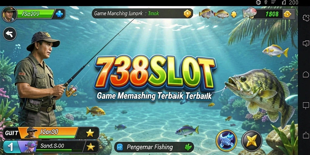 Gameplay seru memancing berbagai jenis ikan di 738SLOT.