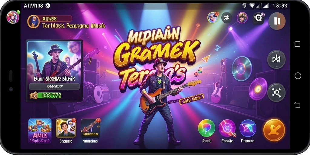 Tampilan gameplay yang menarik dan interaktif dari ATM138.