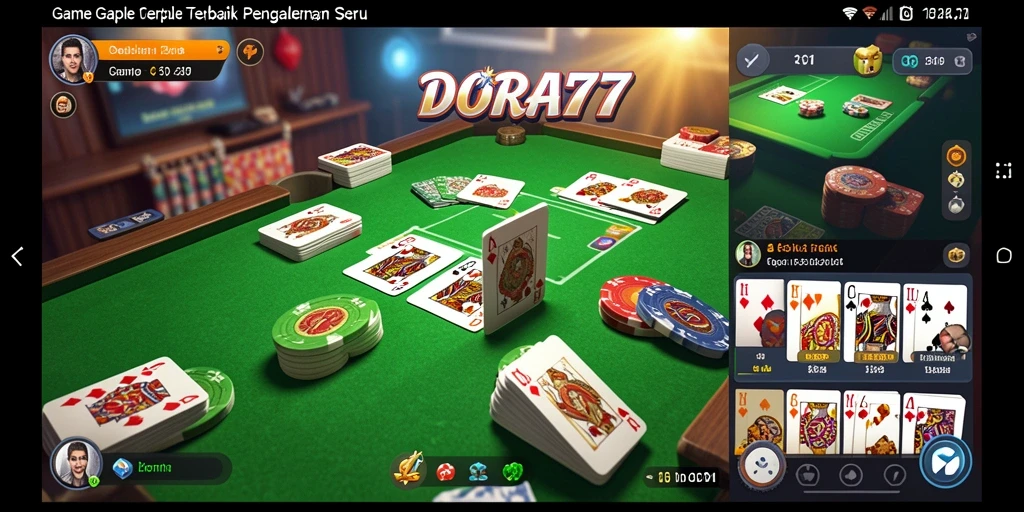 Tampilan gameplay DORA77 yang menarik dan dinamis.