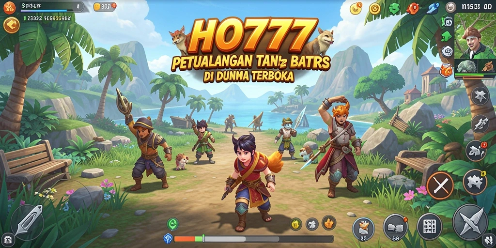 Gameplay HO777 yang memukau di dunia terbuka.