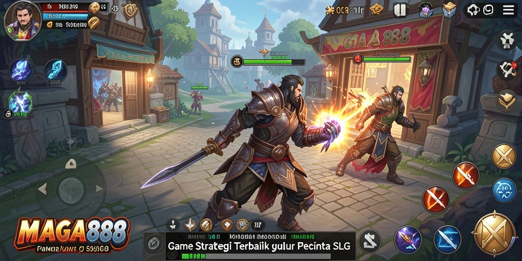 Tampilan gameplay MAGA888 yang mendebarkan dan penuh strategi.