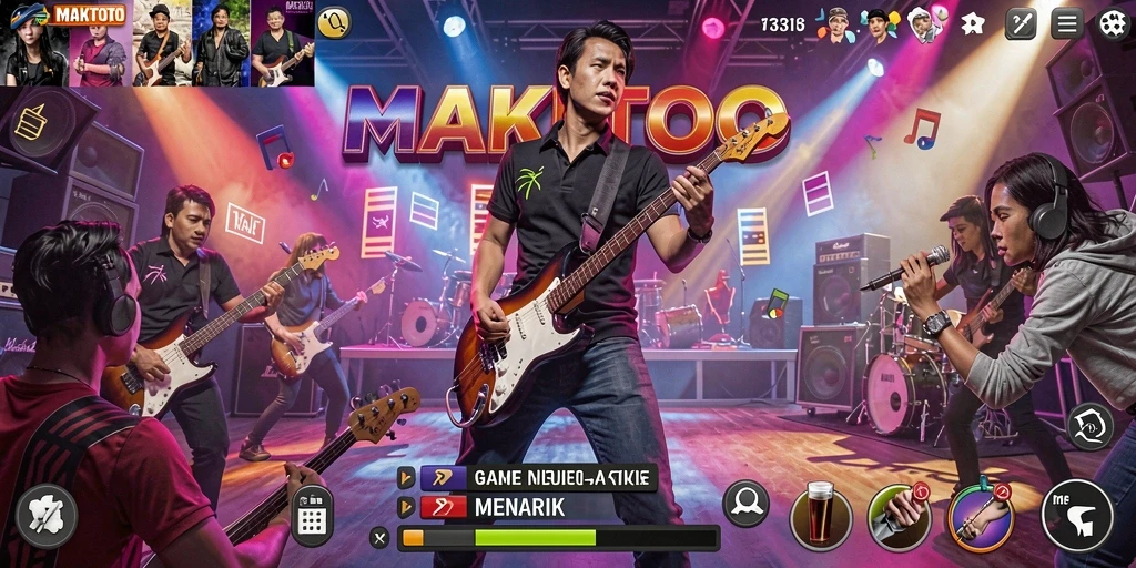 Screenshot utama MAKTOTO menampilkan gameplay yang seru dan interaktif.