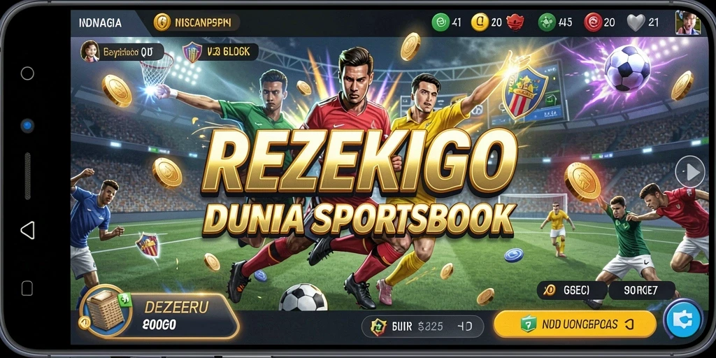 Tampilan menarik dari gameplay Sportsbook REZEKIGO