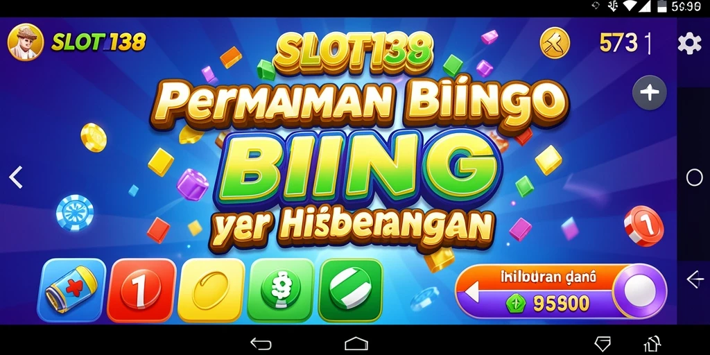Screenshot gameplay SLOT138 menampilkan suasana Bingo yang mendebarkan.